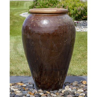 Tuscany FNT40755 Ceramic Triple Vase Complete Fountain Kit Vase Fountain Blue Thumb